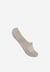 Bamboo invisible socks with silicone 2 pair