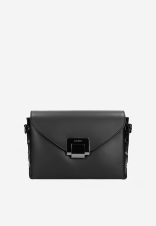 Elegantní kabelka v matném černém provedení