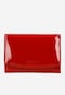Lesklá dámská peněženka v elegantním červeném provedení 91076-35