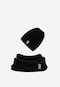 Jemně pletená pánská čepice v černé barvě R96011-81