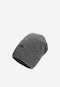 Tmavo sivá dámska čiapka v atraktívnom šmolko strihu R96027-81