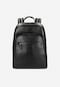 Elegantný pánsky batoh z čiernej lícovej kože 80373-51