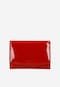 Lakierowany czerwony portfel damski 91076-35