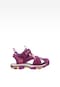 Sandały dziewczęce BARTEK 11042504 w kolorze fioletowym z zapięciem na rzepy 11042504