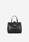 Black elegant box-shaped handbag for women 80404-51