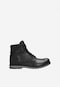 Men's black work boots with insulation 24105-51