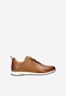 Jasnobrązowe sneakersy męskie w casualowym stylu 10039-53