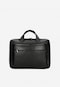 Men's large black bag with multiple pockets 80058-51