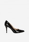 Elegant burgundy stiletto pumps 9275-36