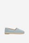 Jasnoniebieskie espadryle damskie z dwoiny 46325-66