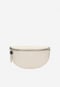 Beige leather belt bag 80099-44
