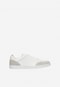 White sneakers with gray accents 10217-50