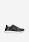 Men's navy sneakers with white sole 10230-56
