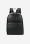 Men's black branded backpack 80396-51