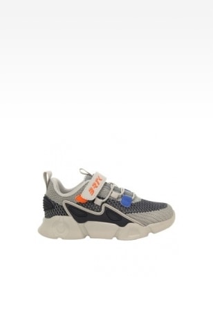 Chłopięce sneakersy z elastyczną siateczką i rzepem BARTEK 87007-10 87007-10