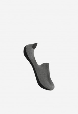 Cienkie czarne stopki damskie 97097-81