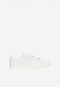 Classic white sneakers made of smooth leather 10170-59