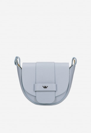 Jasnoniebieska torebka damska saddle bag 9816-76