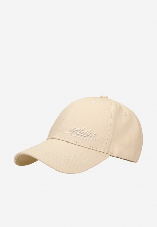 RELAKS beżowa czapka z daszkiem R96035-44