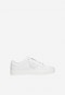 Pantofi de dama albi cu logo perforat 46084-59