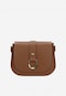 Malá kožená kabelka sedlového typu 80385-53