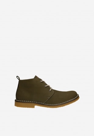 Trzewiki męskie chukka w kolorze khaki 24400-27