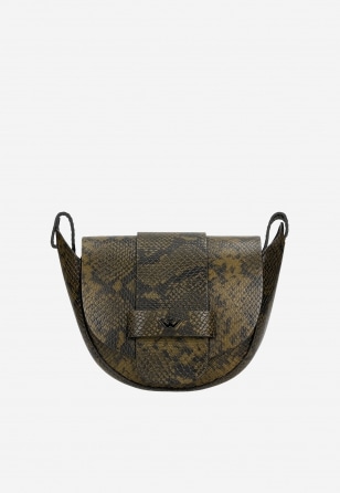 Mała półokrągła torebka w zwierzęcy wzór 9816-77