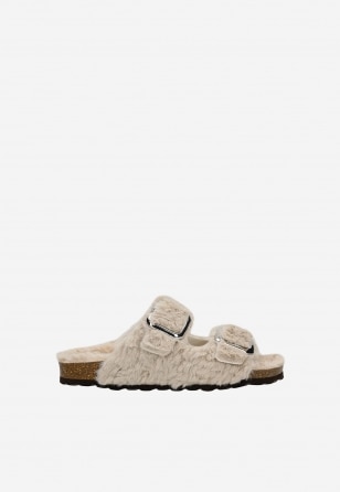 Futerkowe kapcie RELAKS na korkowej podeszwie R34014-14