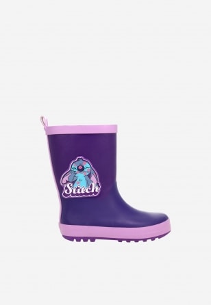 Fioletowe kalosze dziewczęce Stitch | Lilo & Stitch BARTEK 86700-16 86700-16