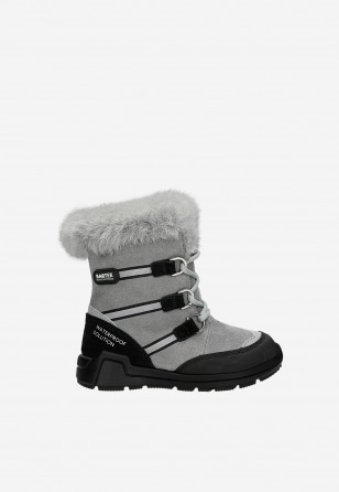 Śniegowce BARTEK, 85003-60, popielato-czarne 8500360