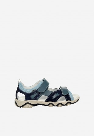 Niebieskie sandały zapinane na rzepy 1669702 BARTEK 1669702