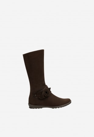 Kozaki BARTEK W-34709/0G3, dla dziewcząt, brązowy W-34709/0G3