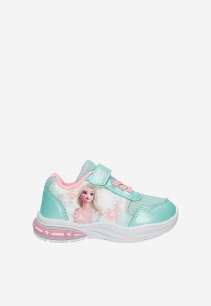 Miętowe sneakersy dziewczęce z Elsą FROZEN BARTEK 87028-17 87028-17