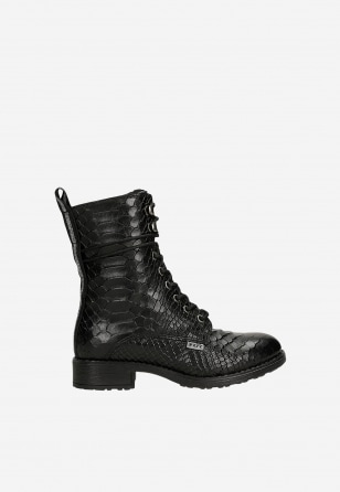 Gefütterte Stiefeletten Wojas x Bartek 8400351, für Mädchen, schwarz 8400351