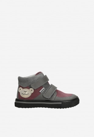 Stiefeletten BARTEK 11714004, für Mädchen, lila-grau 11714004
