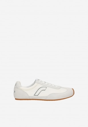 Białe sneakersy barefoot unisex na płaskiej podeszwie RELAKS R34209-89