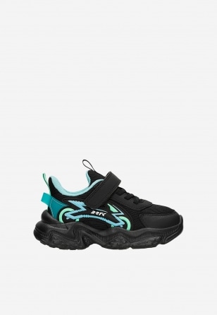 Sportliche Jungen-Sneaker mit Mesh-Oberteil und futuristischen Details BARTEK 87022-17 87022-17