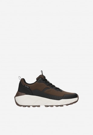 Trailowe sneakersy damskie brązowo-czarne RELAKS R34214-13
