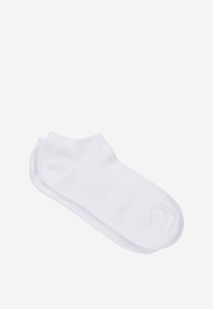 Biele krátké ponožky air comfort 2 páry 8984-50