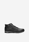 Černé zimní šněrovací kotníkové boty pánské  9166-51