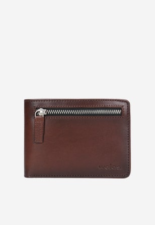 Priestranná pánska peňaženka v originálnej hnedej farbe 9947-52