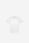 Bavlněné bílé pánské tričko s krátkým rukávem 98001-89