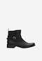 Stylové kotníkové boty dámské v černém provedení 55067-51