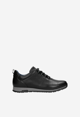 Pánske čierne športové botasky na vychádzky