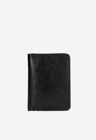 Černá kožená peněženka pánská ve větší velikosti 91039-51