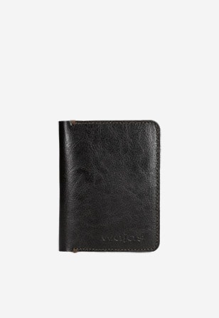 Cienki portfel męski w kolorze ciemnego brązu 91039-52