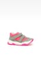 Sneakers BARTEK 11131011, dla dziewcząt, szaro-różowy 11131011