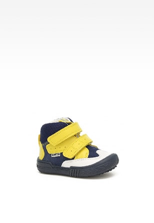 Sneakers BARTEK 21704-001, dla chłopców, niebiesko-żółty 21704-001