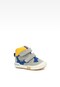Sneakers BARTEK 21704-002, dla chłopców, szaro-żółty 21704-002