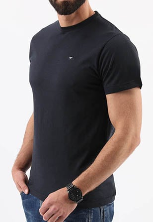Tmavomodré pánske tričko pre každého módneho znalca 9801086